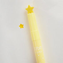 Load image into Gallery viewer, Pattern Stamp Shape Highlighters Stationery Underline Colour Pencil Mark Underline Fluorescent Pens Candy Colors Writing Supply