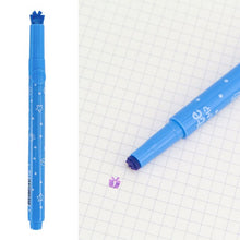 Load image into Gallery viewer, Pattern Stamp Shape Highlighters Stationery Underline Colour Pencil Mark Underline Fluorescent Pens Candy Colors Writing Supply