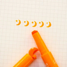 Load image into Gallery viewer, Pattern Stamp Shape Highlighters Stationery Underline Colour Pencil Mark Underline Fluorescent Pens Candy Colors Writing Supply